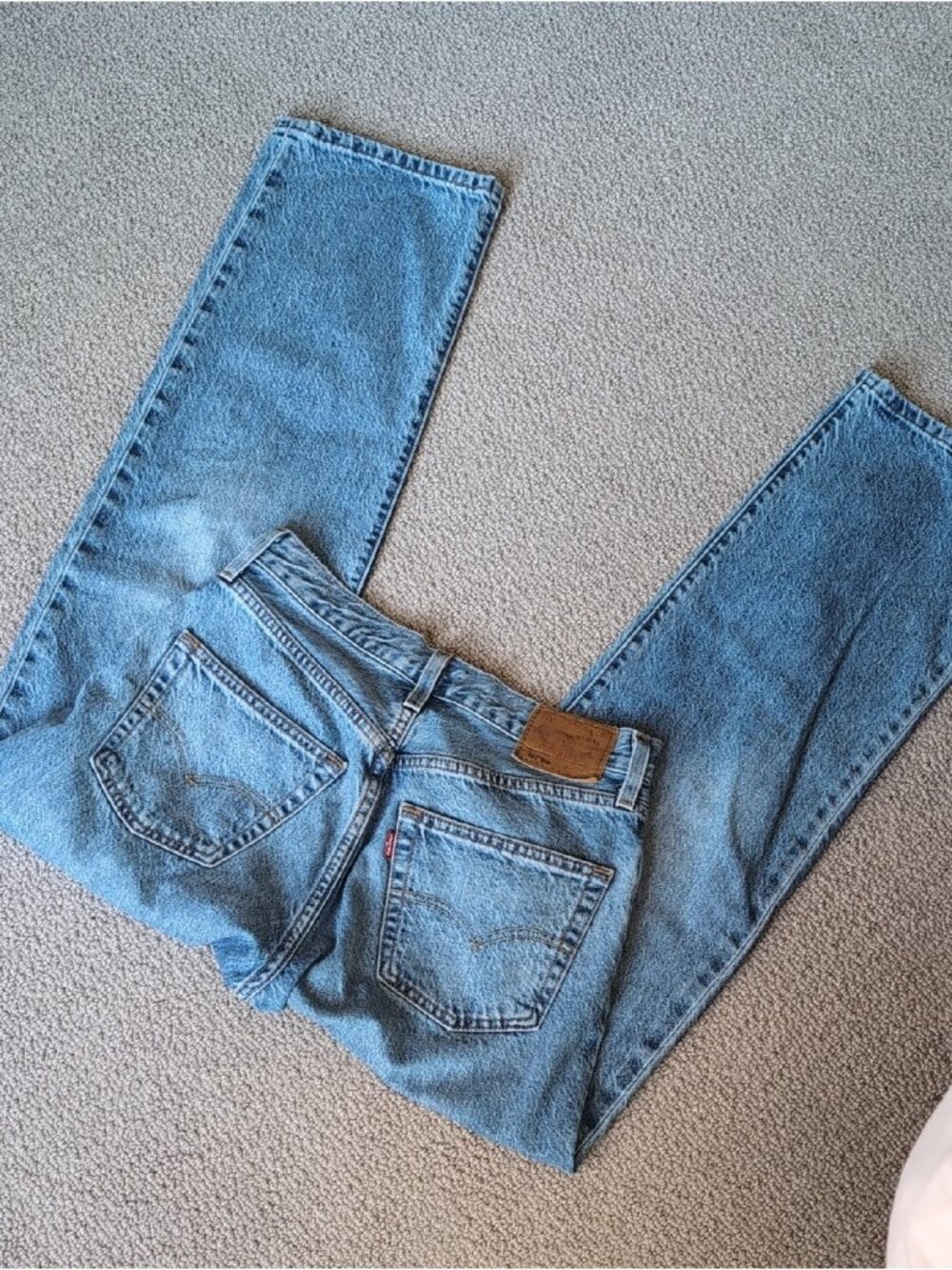 Levi's 501 90s Light Blue Straight-Leg Jeans - Picture 14 of 14